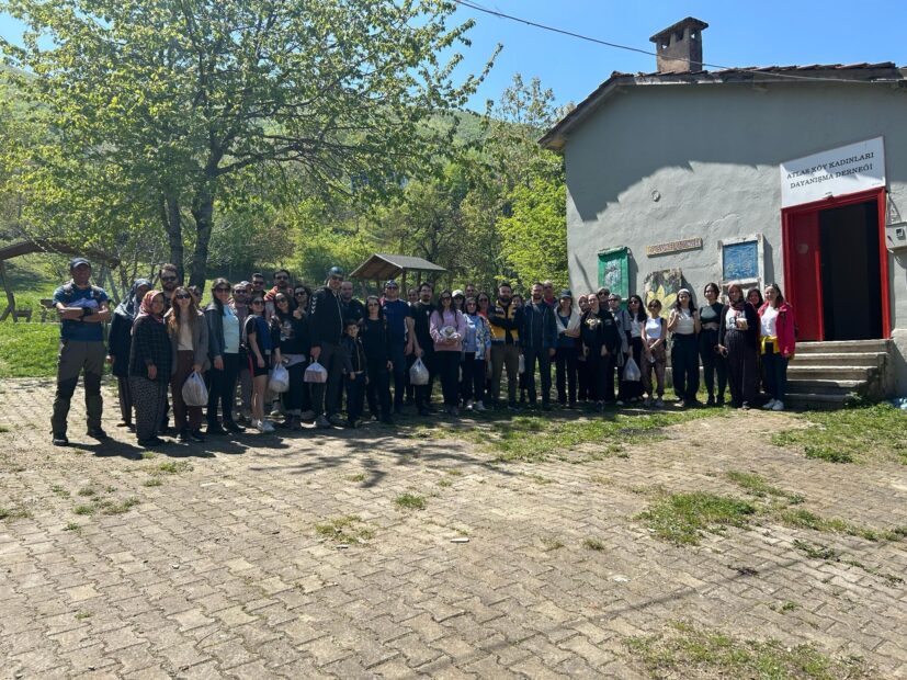 Mysia Yolları’nda baharın tadını çıkardılar