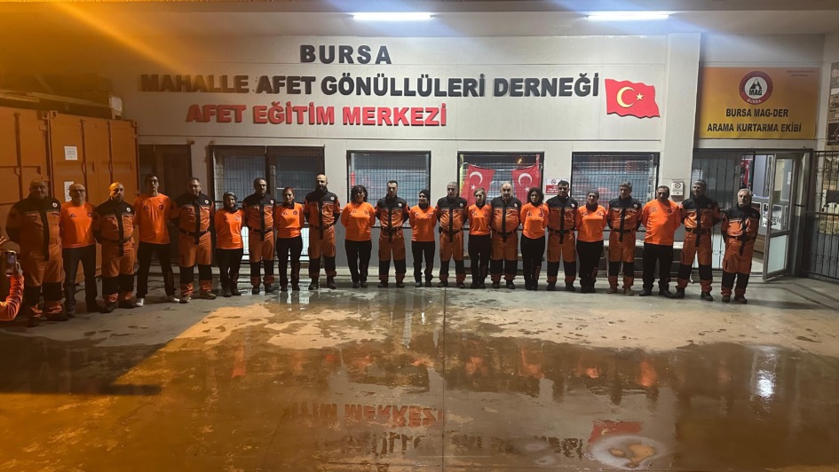 Bursa Mahalle Afet Gönüllüleri Derneği’nden Teşekkür Toplantısı