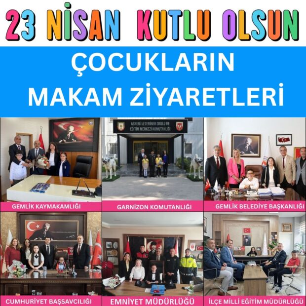 Öğrencilerden Protokole Ziyaret