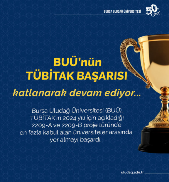 BUÜ’nün TÜBİTAK başarısı katlanarak devam ediyor
