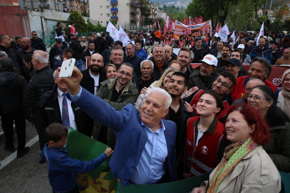 Bursa’da 1 Mayıs coşkusu