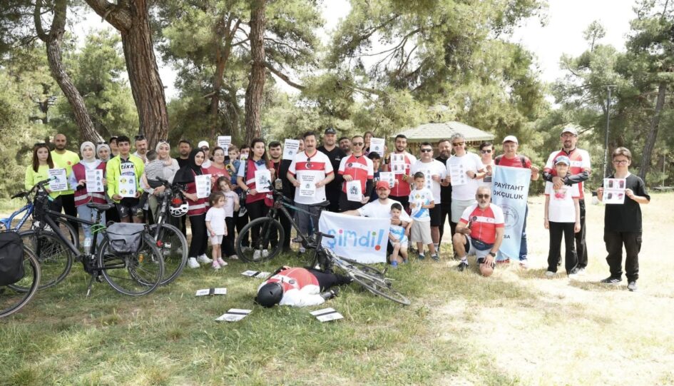 BİSİKLET TUTKUNLARI YENİŞEHİR’DE DOĞA VE ÇEVRE İÇİN PEDALLADI