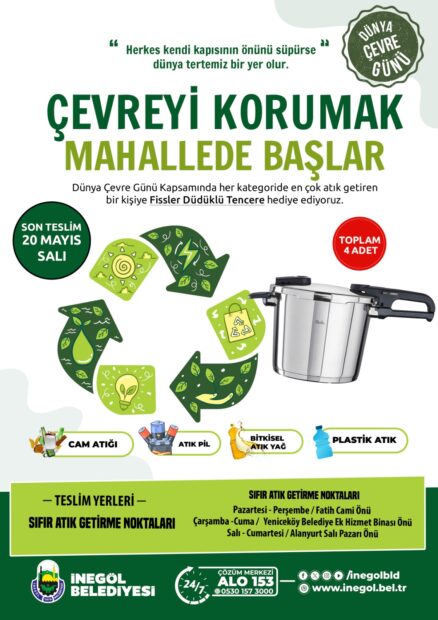 DÜNYA ÇEVRE GÜNÜ’NE ÖZEL KAMPANYA
