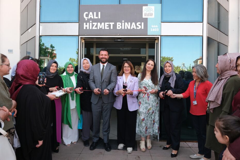 Çalılı kadınlar el emeklerini sergiledi