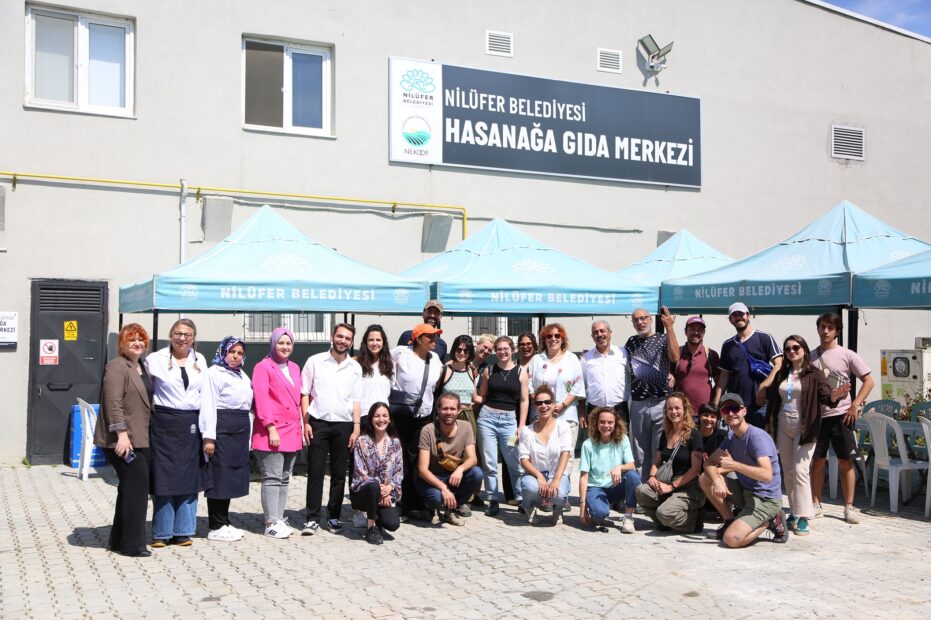 Fransa’dan gelip Nilüfer’in sağlıklı gıda politikalarını incelediler