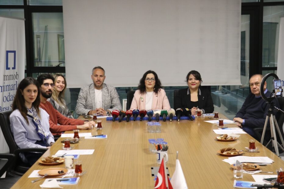 MİMARLAR ODASI BURSA ŞUBESİ’NDEN 5 HAZİRAN DÜNYA ÇEVRE GÜNÜ AÇIKLAMASI