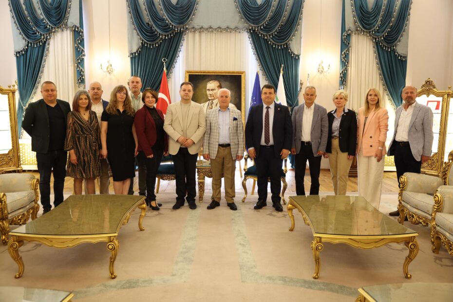 Kardeş şehir Tırnova’dan Başkan Bozbey’e ziyaret