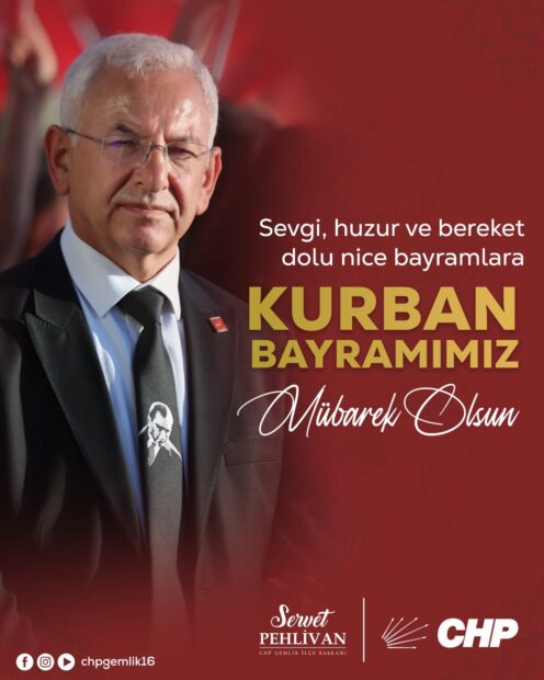 CHP Gemlik’ten Bayram Mesajı