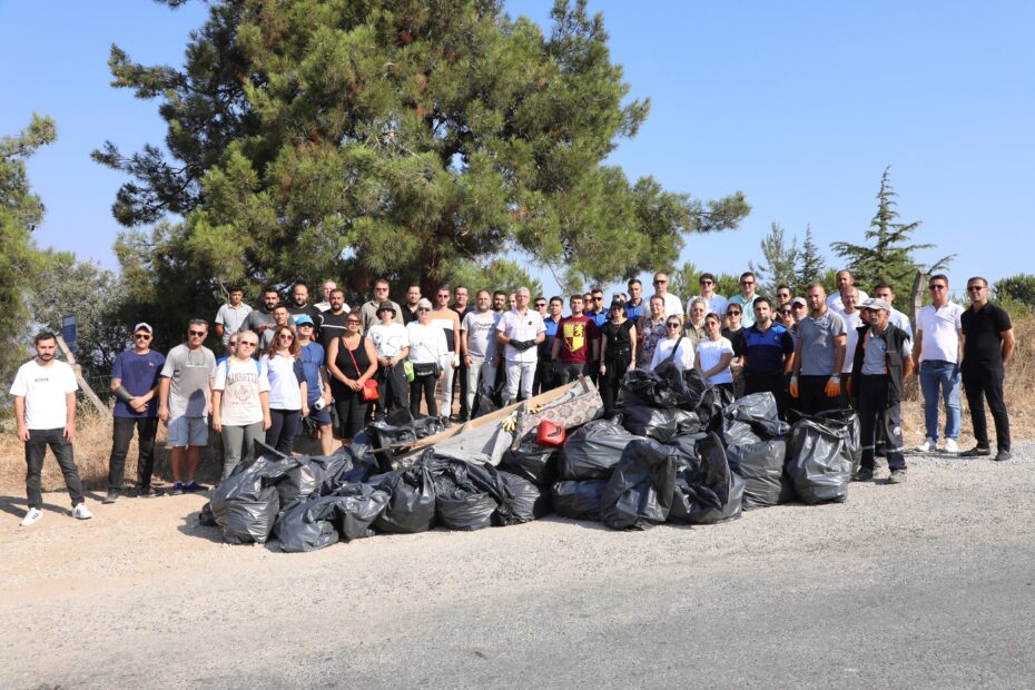 MUDANYA’DA ORMAN YANGINLARINA KARŞI TEMİZLİK SEFERBERLİĞİ