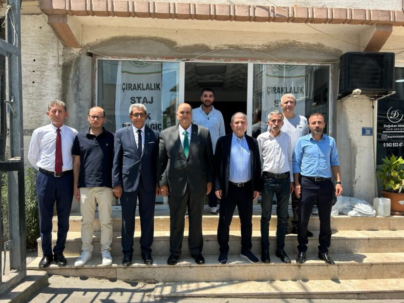 GELECEK PARTİSİ’NDEN STAJ MAĞDURLARINA DESTEK ZİYARETİ