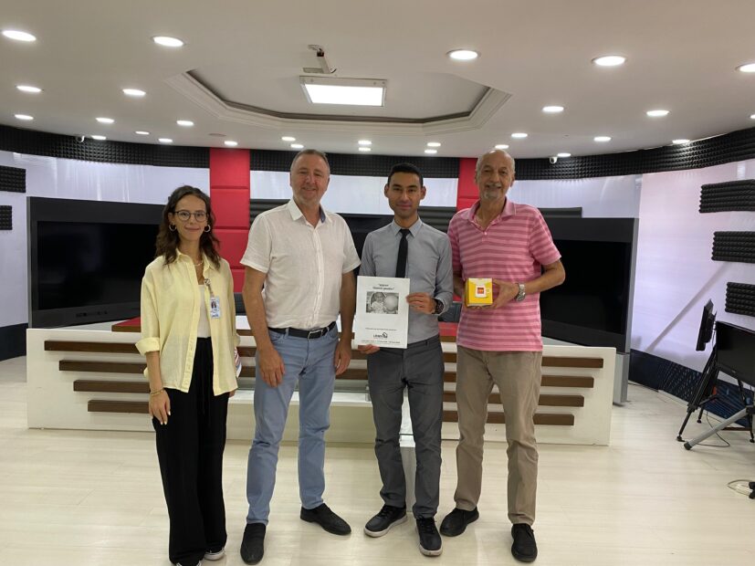 LÖSEV’DEN YENİ MARMARA GAZETESİNE ANLAMLI ZİYARET