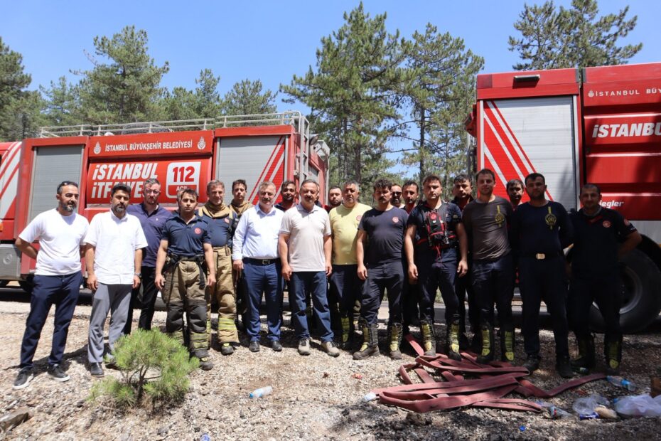 Yavuz Ağıralioğlu’ndan Bursa yangın bölgesine destek ziyareti