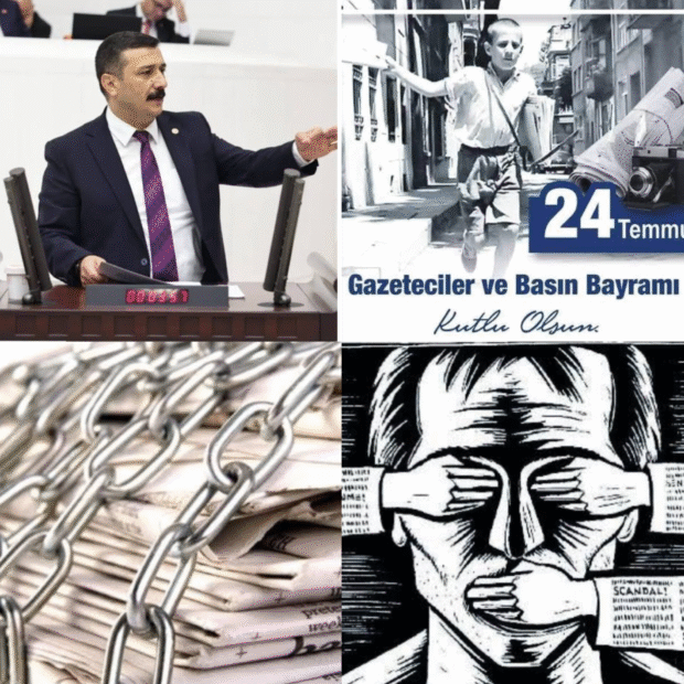 SELÇUK TÜRKOĞLU; “BİR ÜLKEDE BASIN ÖZGÜRLÜĞÜ YOKSA DEMOKRASİ DE YOKTUR!”