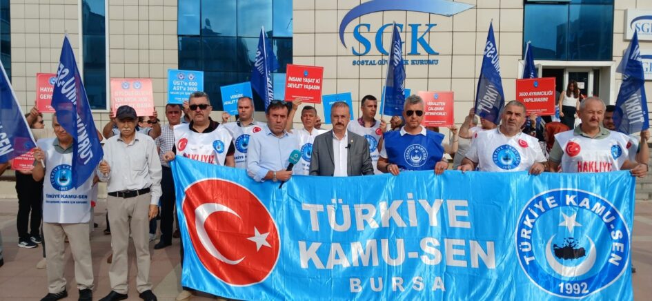 KAMU SEN; “Bu Teklif Memuru Açlığa, Emekliyi Yoksulluğa Mahkûm Etmektir!”