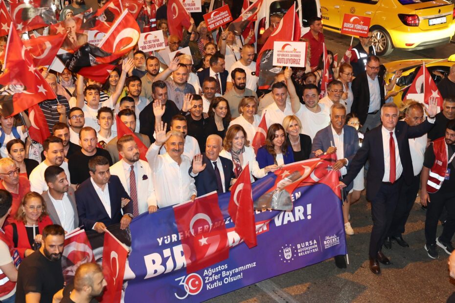 BAŞKAN MUSTAFA BOZBEY: 30 AĞUSTOS CUMHURİYET’TİR!