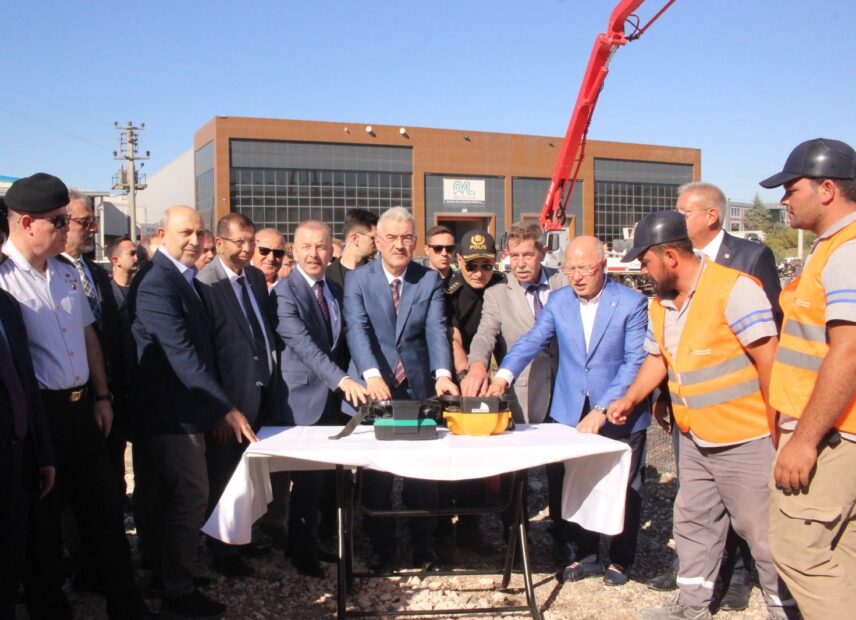 KAYAPA OSB POLİS MERKEZİ’NİN TEMELİ TÖRENLE ATILDI