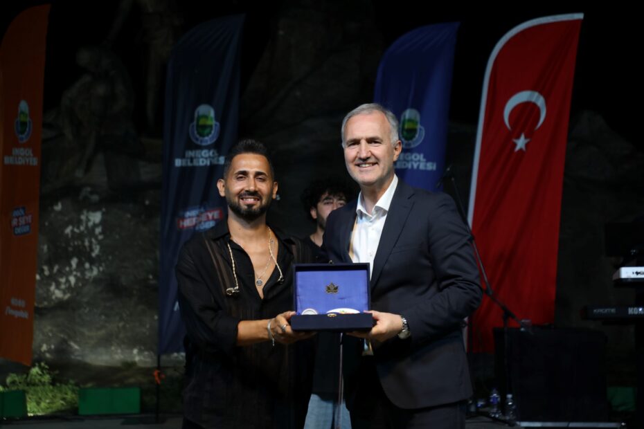 İNEGÖL AYDIN ŞAHİN İLE COŞTU