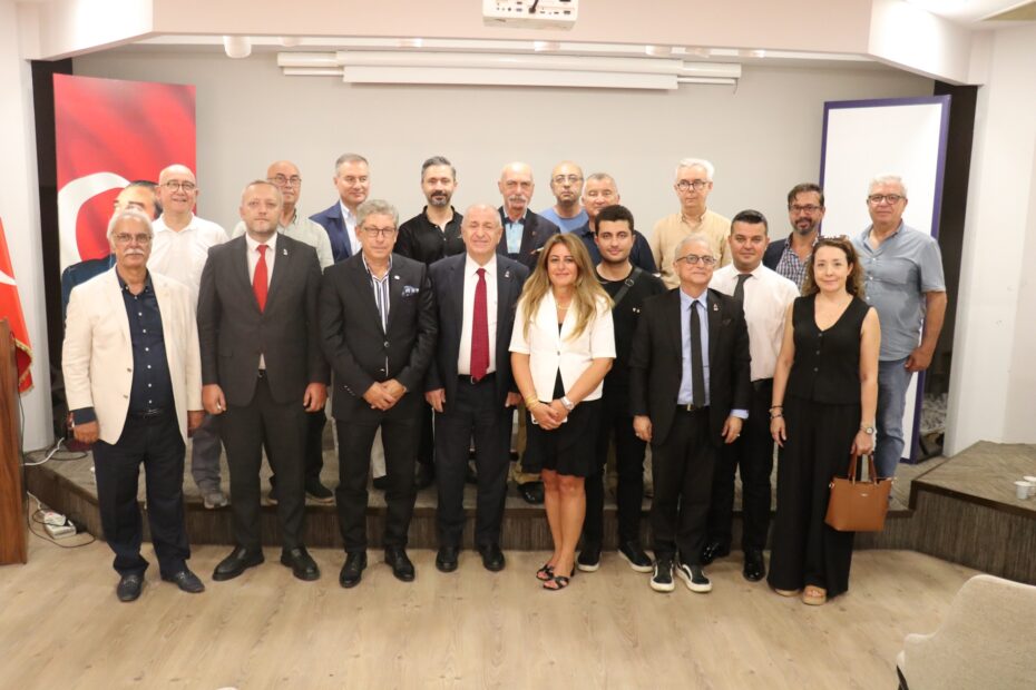 ZAFER PARTİSİ GN. BŞK. ÖZDAĞ’DAN BUMİAD’A ZİYARET