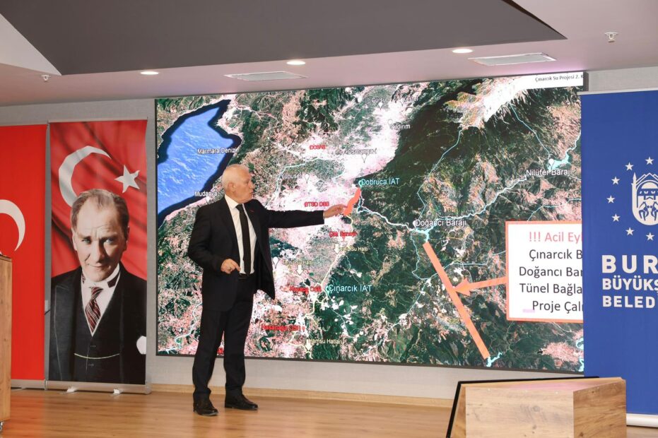 BAŞKAN MUSTAFA BOZBEY; “BURSA”NIN SUSUZ KALMAMASI İÇİN ÇALIŞIYORUZ”