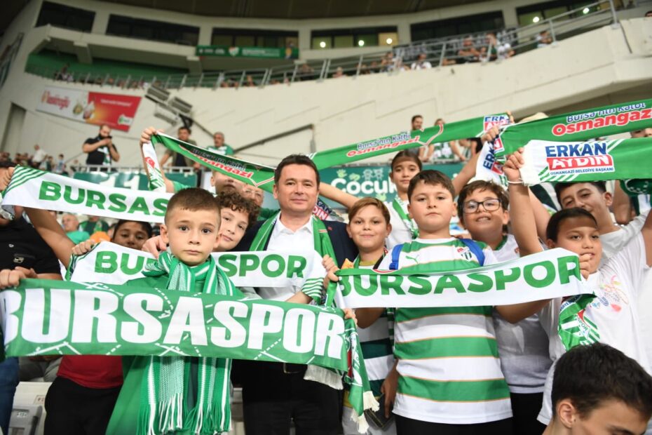 Osmangazi’de Bursasporlu nesiller yetişiyor