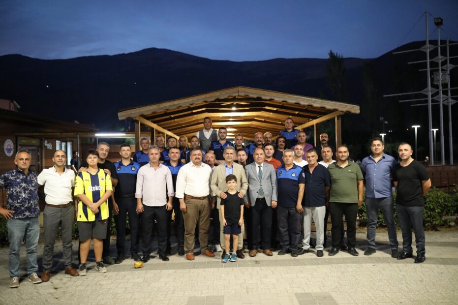 Başkan Deviren Zabıta Personeli ile Bir Araya Geldi
