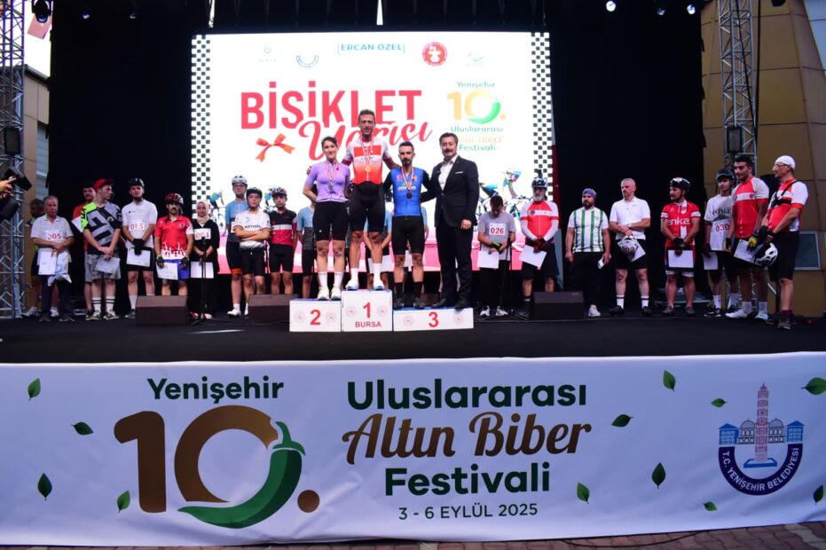 YENİŞEHİR’DE 32 YIL SONRA BİSİKLET YARIŞI DÜZENLENDİ