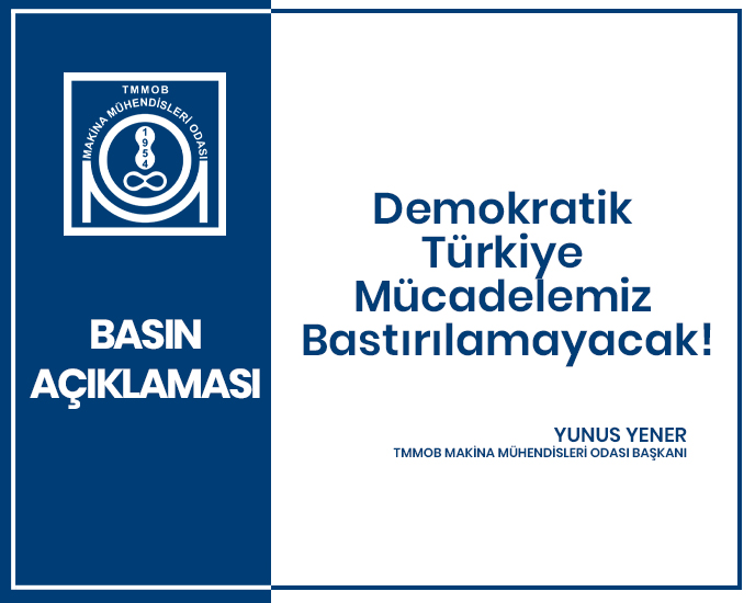 Demokratik Türkiye Mücadelemiz Bastırılamayacak!