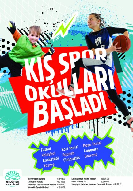 Nilüfer’de Kış Spor Okulları başladı