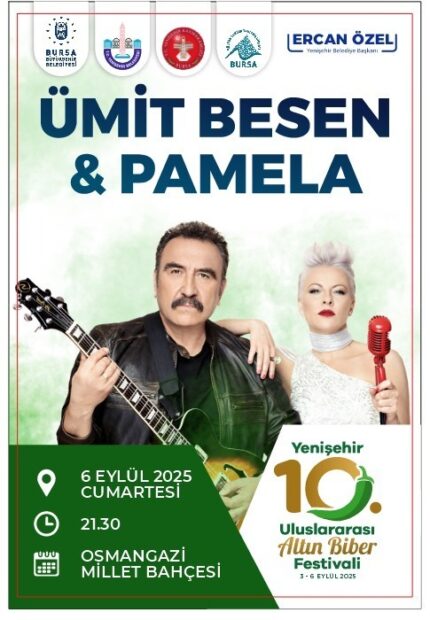 YENİŞEHİR 10’UNCU ULUSLARARASI ALTIN BİBER FESTİVALİ’NE SAYILI GÜNLER KALDI