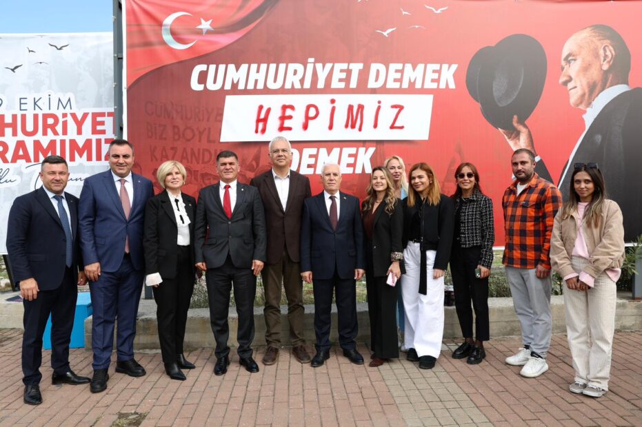 “CUMHURİYET DEMEK, HEPİMİZ DEMEK”
