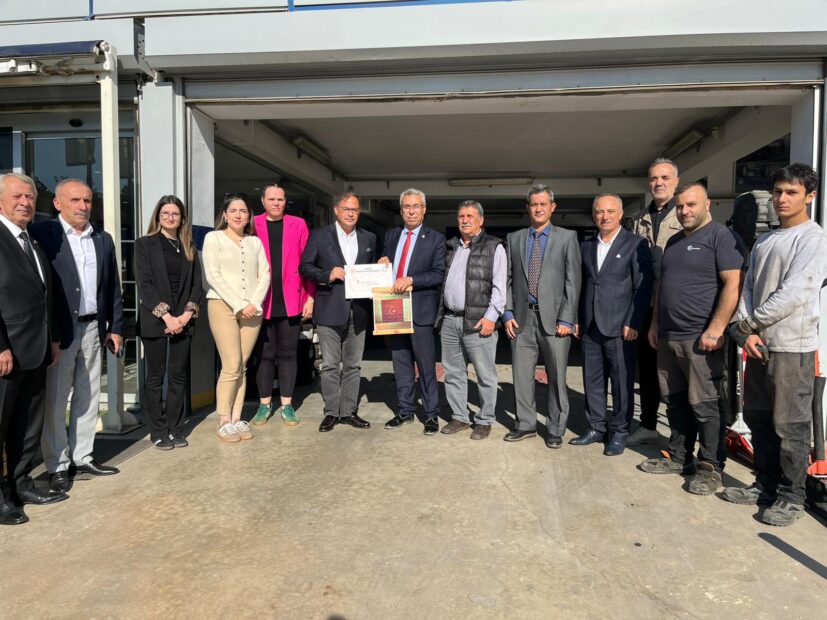 Ahi Sancağı Teşekkür Belgeleri Verildi