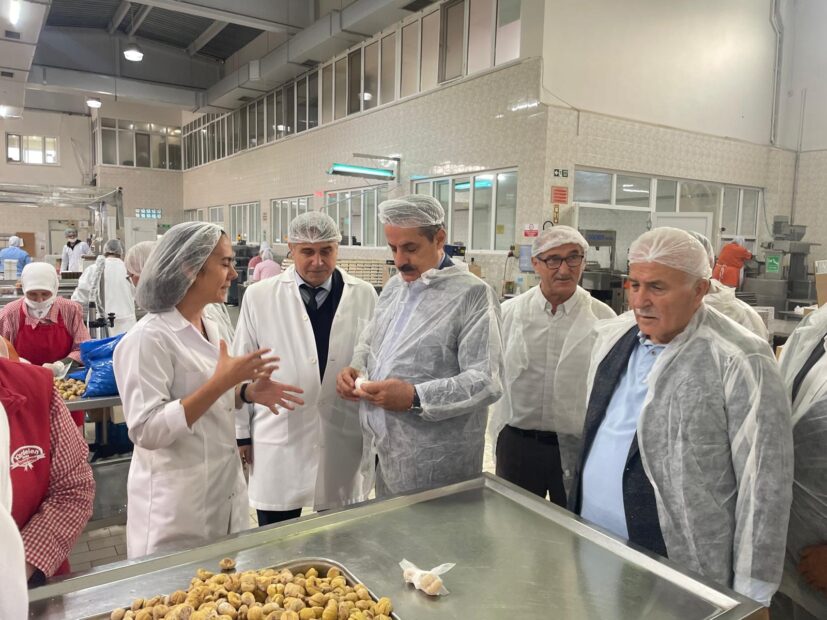 Faruk Çelik’ten Kardelen  Kestane Şekeri’ne Ziyaret