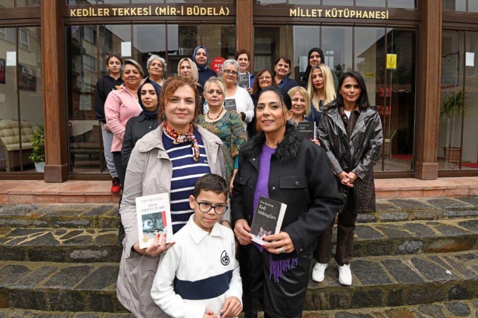 Edebiyatseverler Kedili Tekke’de Buluştu
