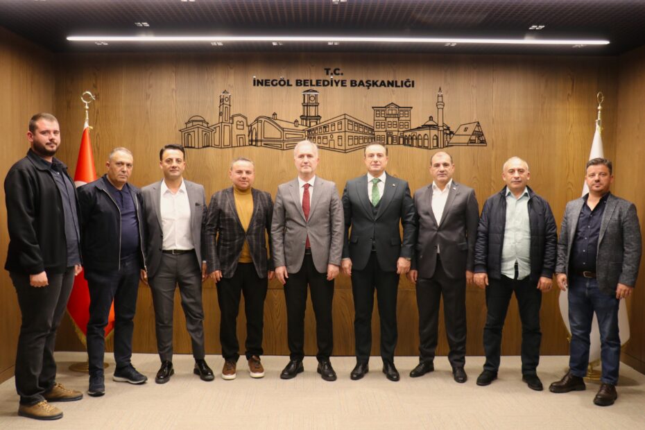 İMSİFED HEYETİ İNEGÖL’DE TEMASLARDA BULUNDU