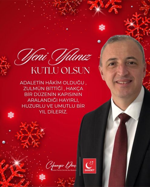 CİHANGİR DİNÇ’TEN YENİ YIL MESAJI