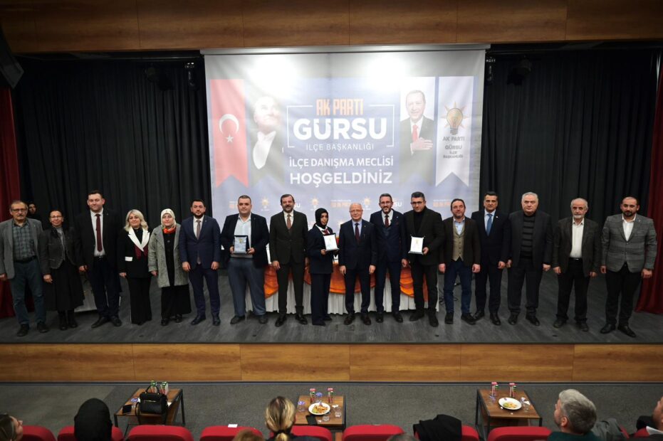 Ak Parti Gürsu İlçe Danışma Meclisi Toplandı