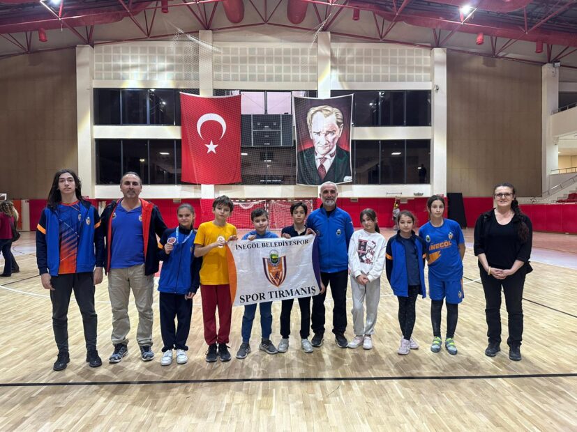 KÜÇÜK TIRMANIŞÇILAR İNEGÖL’E DERECEYLE DÖNDÜ