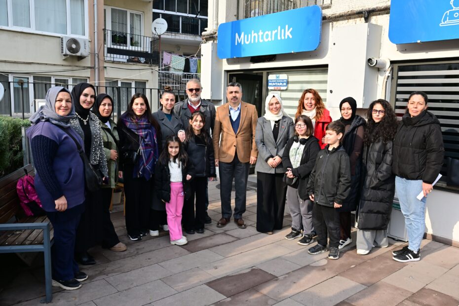 BAŞKAN YILMAZ’DAN KOMŞU ZİYARETİ