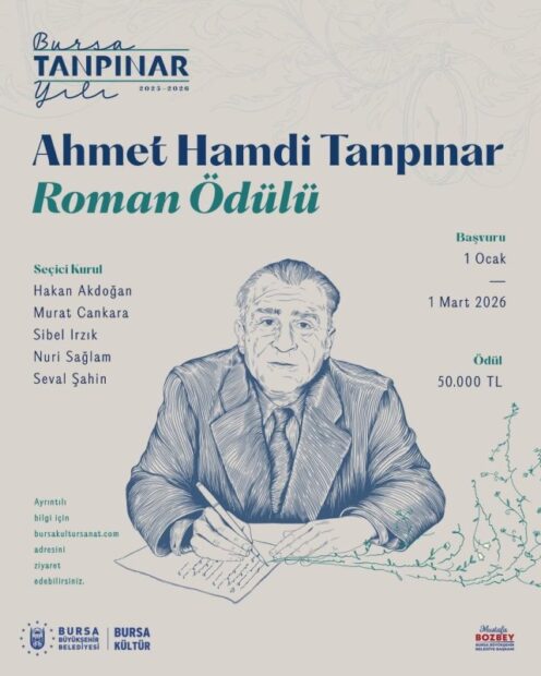 TANPINAR’IN EDEBÎ MİRASI ROMAN ÖDÜLÜYLE YAŞATILIYOR
