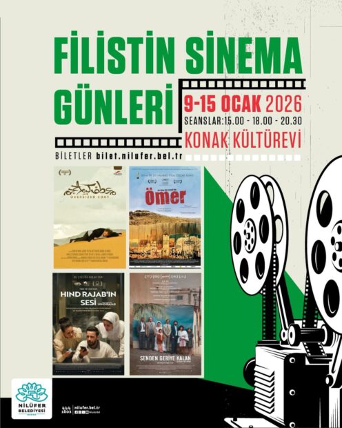 Nilüfer’de “Filistin Sinema Günleri” başlıyor