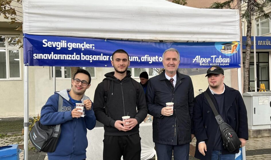 İNEGÖL BELEDİYESİ’NDEN ÖĞRENCİLERE ÜCRETSİZ ÇORBA İKRAMI