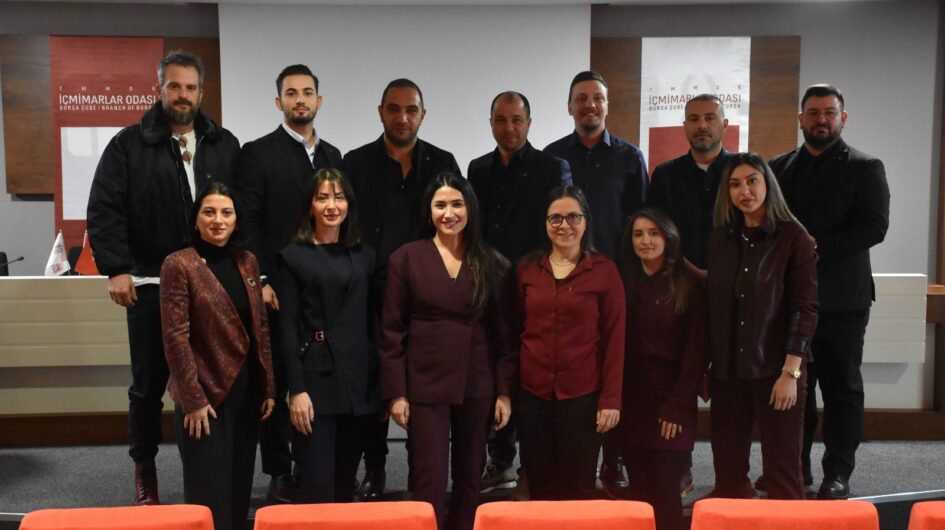 İÇMİMARLAR ODASI BURSA ŞUBESİ 5. GENEL KURULU’NU TAMAMLADI