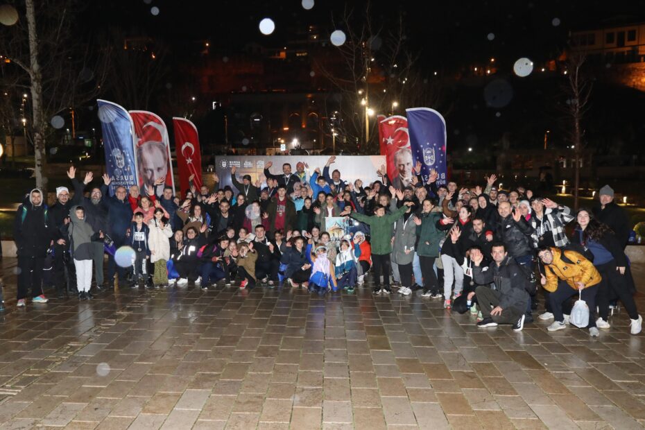 TARİHİ ÇARŞI’NIN GECE ATMOSFERİNDE ORYANTİRİNG HEYECANI
