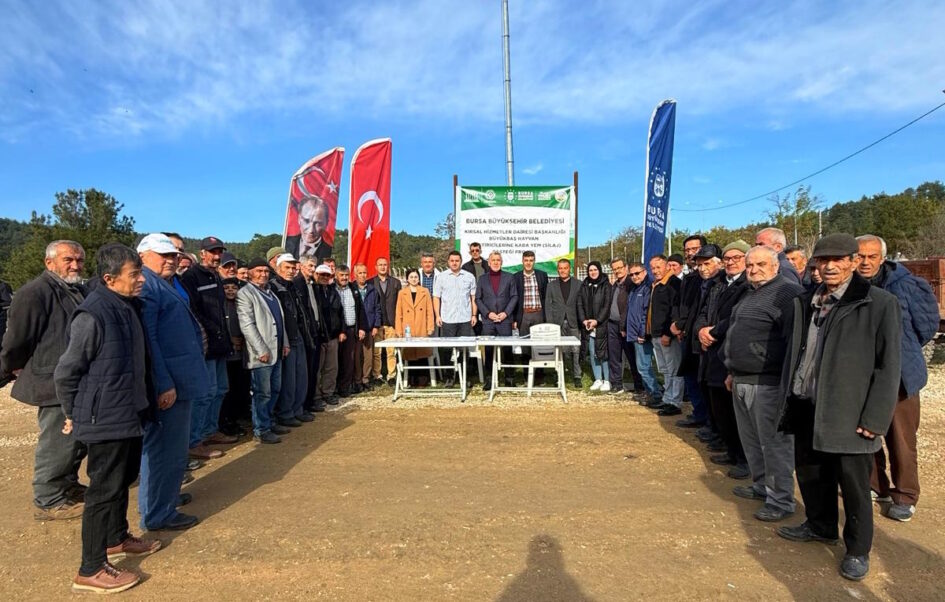 BURSA BÜYÜKŞEHİR’İN KIRSAL KALKINMA DESTEKLERİ SÜRÜYOR