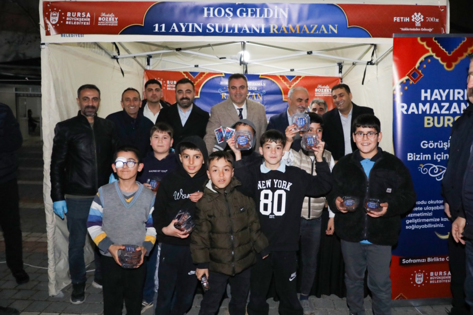 İNEGÖL’DE BÜYÜKŞEHİR’LE RAMAZAN BEREKETİ