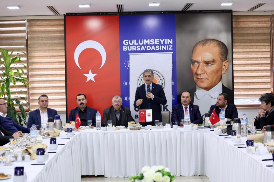 Gemlik’te Muhtarlar Toplantısı: Birlik ve Ortak Akıl Vurgusu