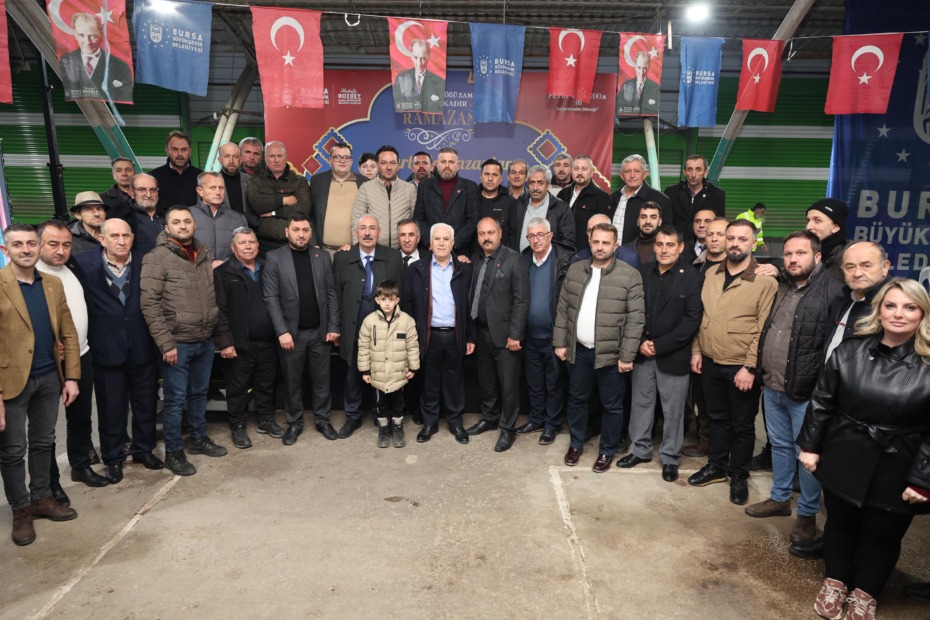 BAŞKAN BOZBEY, İZNİKLİLERLE BULUŞTU