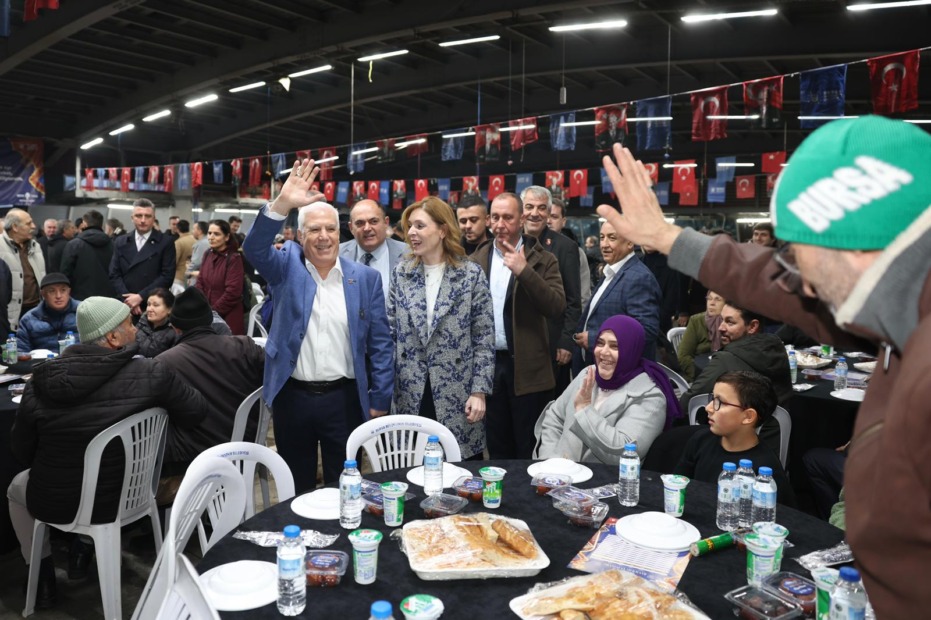 BURSA’DA RAMAZAN’IN BEREKETİ PAYLAŞTIKÇA ÇOĞALDI