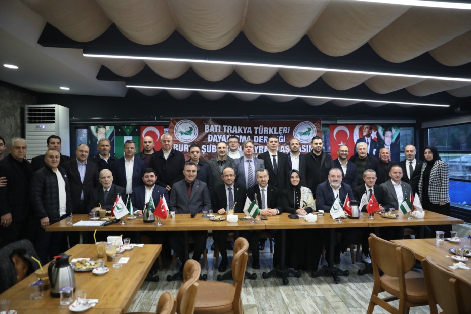 BATI TRAKYA TÜRKLERİ BURSA’DA BAYRAMLAŞTI