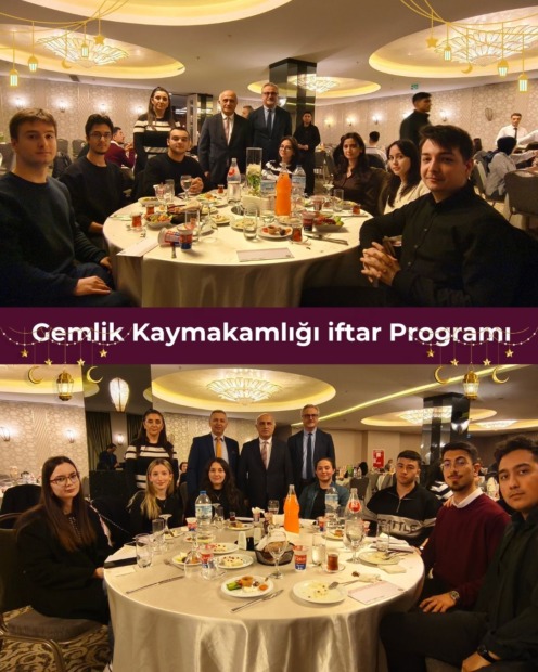 Kaymakam Canbaba Üniversite Öğrencileriyle İftarda Buluştu